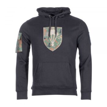 Hoodie Bundeswehr Fallschirm schwarz