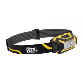 Petzl Stirnlampe Aria 1R schwarz gelb