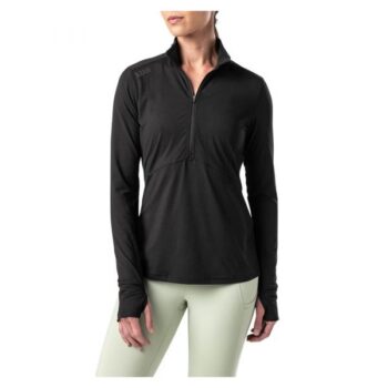 5.11 Pullover Catalyst 1/2 Zip schwarz Frauen