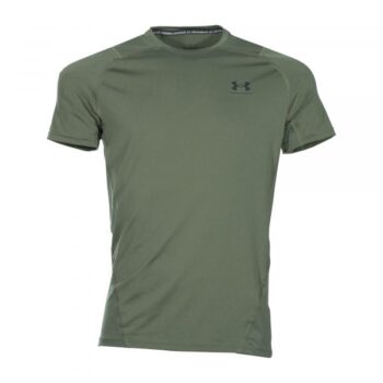 Under Armour T-Shirt HeatGear Passgenau oliv