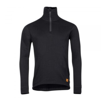 Aclima Rollkragenpullover WoolTerry Polo jet black