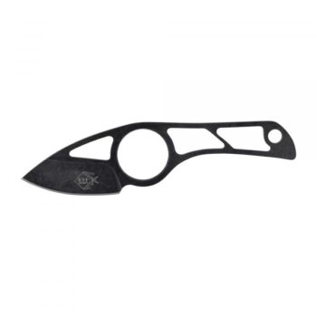 KH Security Neck Knive Skelett schwarz