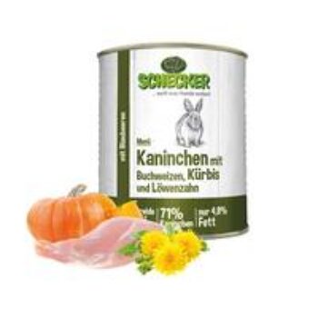 Schecker Hundemenü - Kaninchen mit Buchweizen