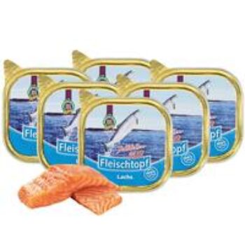 Fleischtopf-Schälchen-PUR Lachs