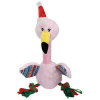 Nobby Weihnachts-Flamingo mit Seil