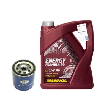 Ölwechselset mit Mannol Energy Formula PD 5W-40 5L VAG