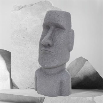 Moai Rapa Nui Kopf Figur 26