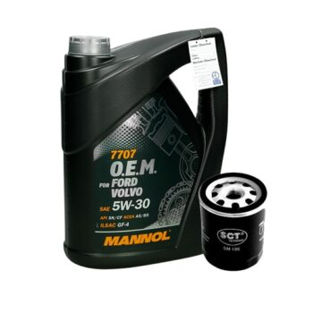 Ölwechselset mit Mannol 7707 O.E.M 5W-30 5L