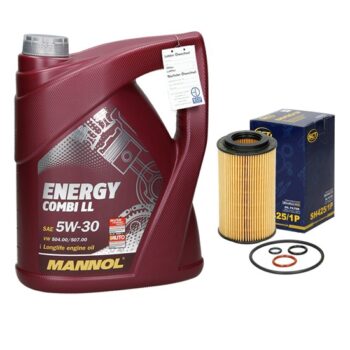 Ölwechselset mit Mannol Energy Combi LL 5W-30 5L