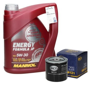 Inspektionspaket mit 4L Mannol Energy Formula JP 5W-30 Hyundai Elantra Kia Sorento