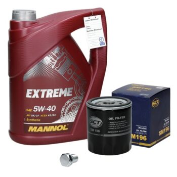 Ölwechselset mit Mannol Extreme 5W-40 5L