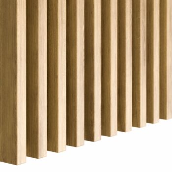 MDF Lamellen Mini 16x30 - Eiche Natur - 31 Stück