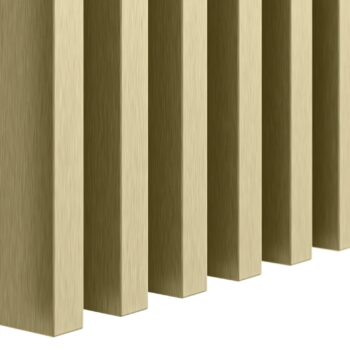 MDF Lamellen Classic 30x40 - Glanzgold - 17 Stück