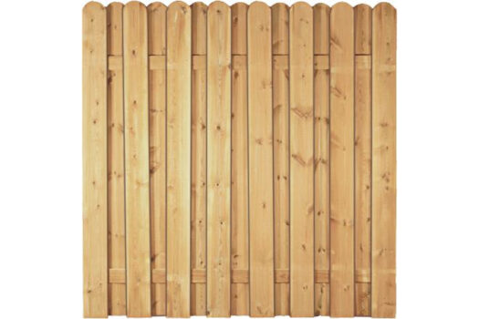 Sichtschutzzaun Holz Kiefer/Fichte 180 x 180 cm (Serie Eversten)